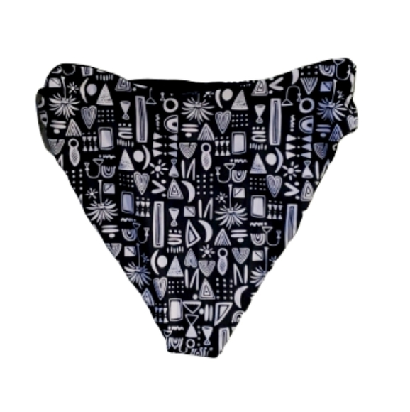 𝅺ONIA SABRINA HIGH WAIST GEO BIKINI BOTTOMS NWT - Picture 9 of 10